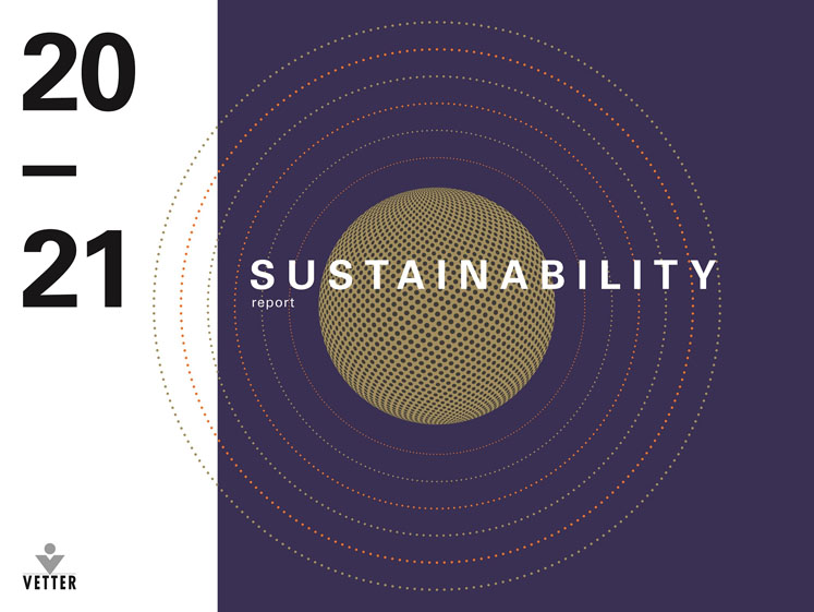 Vetter publishes first sustainability report