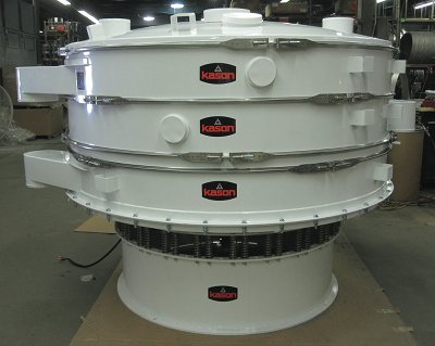 Vibroscreen separates solids at speed