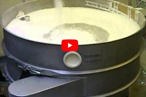 Video: Classification of aluminium hydroxide with vibratory separators