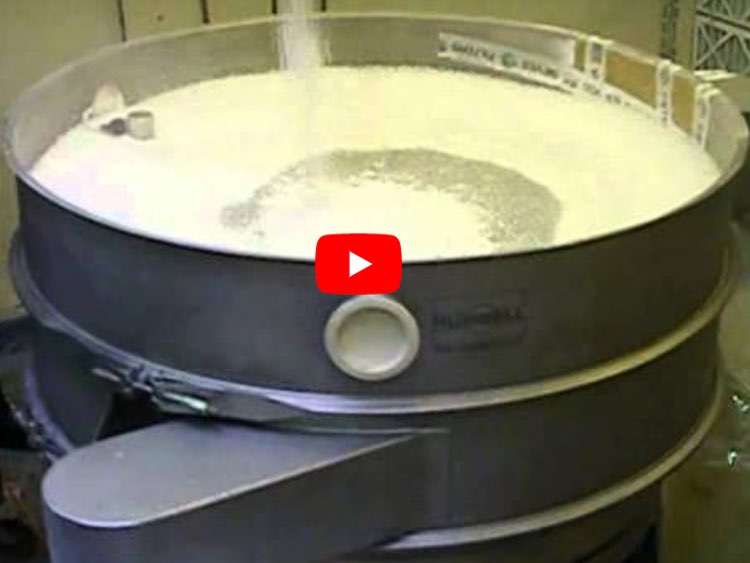 Video: Classification of aluminium hydroxide with vibratory separators