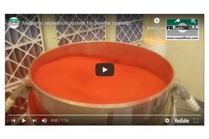 Video: Screening and processing systems for powder coatings