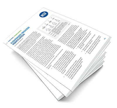 White Paper: Continued Process Verification