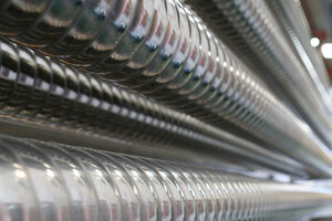 Why use corrugated tubes in heat exchangers?
