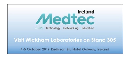 Wickham Labs to exhibit at Medtec Ireland 2016