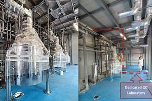 Work in progress at Icrom with Clinical scale API plant to be run into operations by Q1-2023
