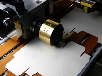 WSI offers braille embossing capabilities