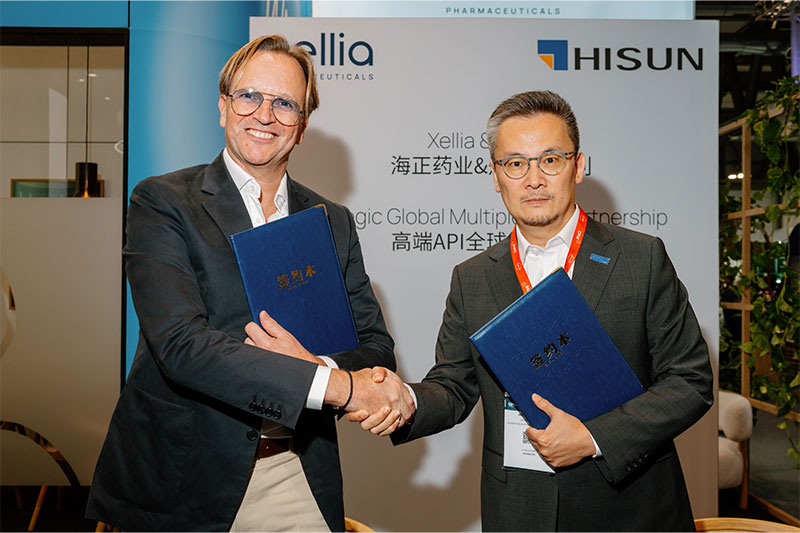 Xelia and Hisun sign strategic global multiple-API partnership