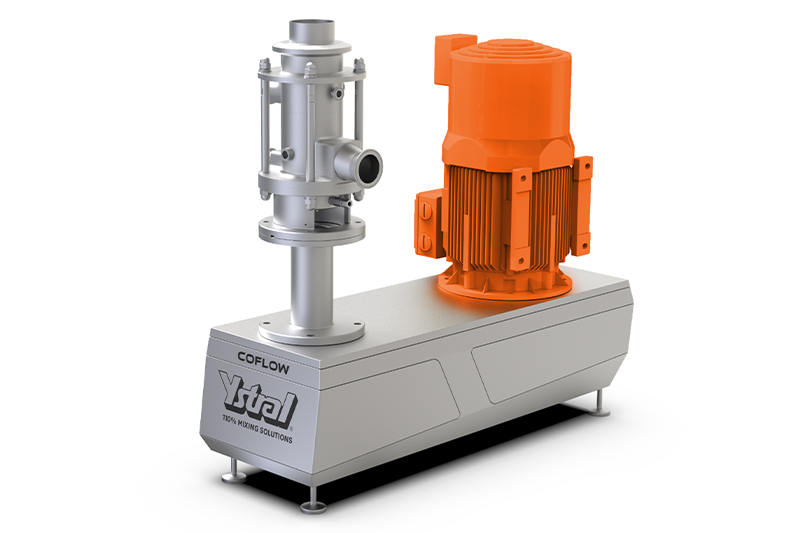 ystral rolls out continuously operating disperser